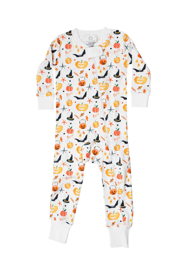 Boo Zipper Pajamas
