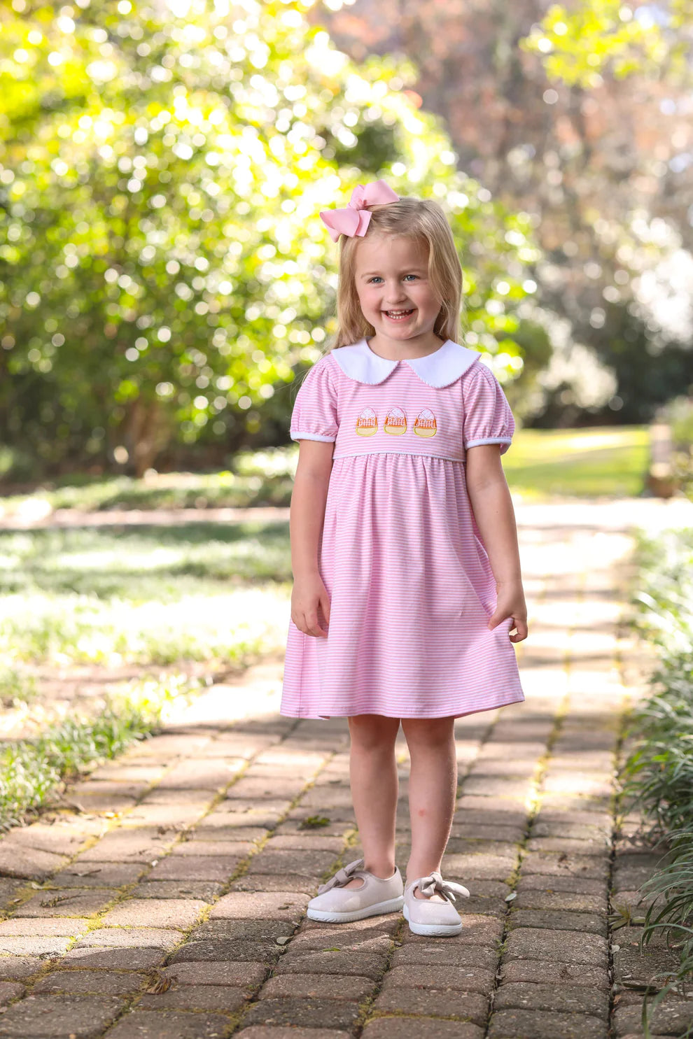 Girls Candy Corn Dress