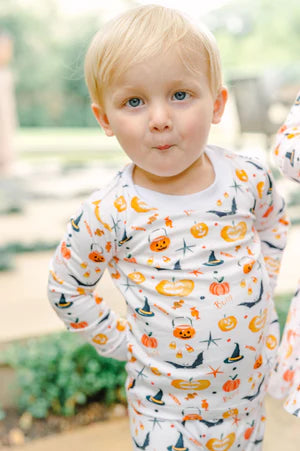 Boys Boo Halloween Pajama Set