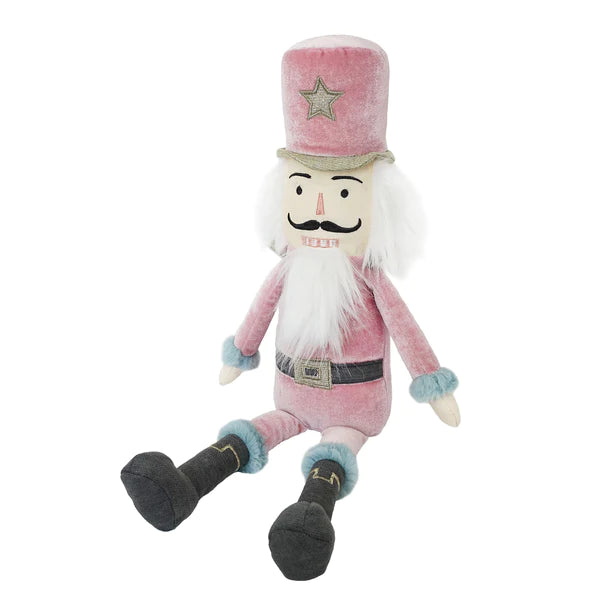 Pink Plush Nutcracker