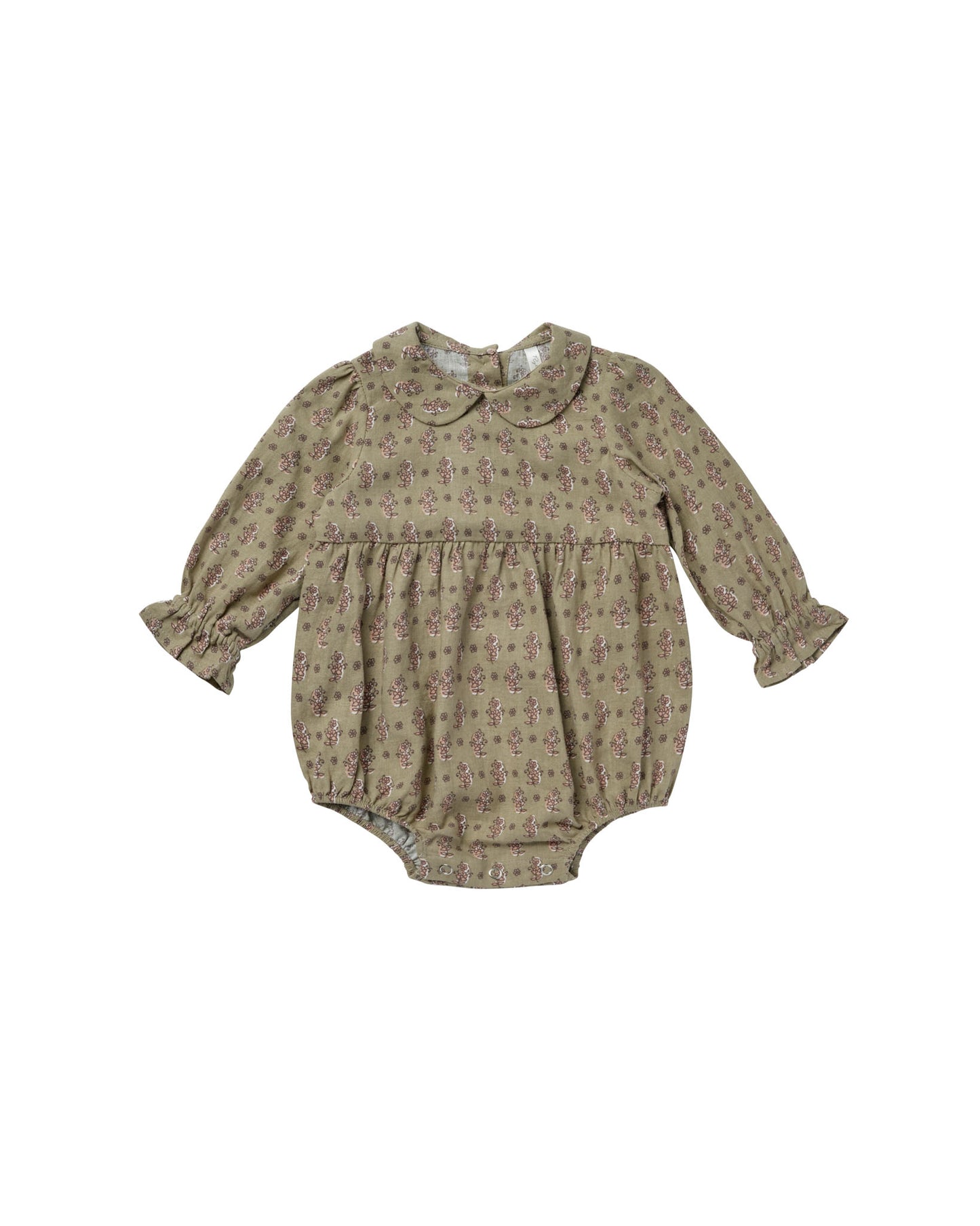 Cora Flower Block Romper