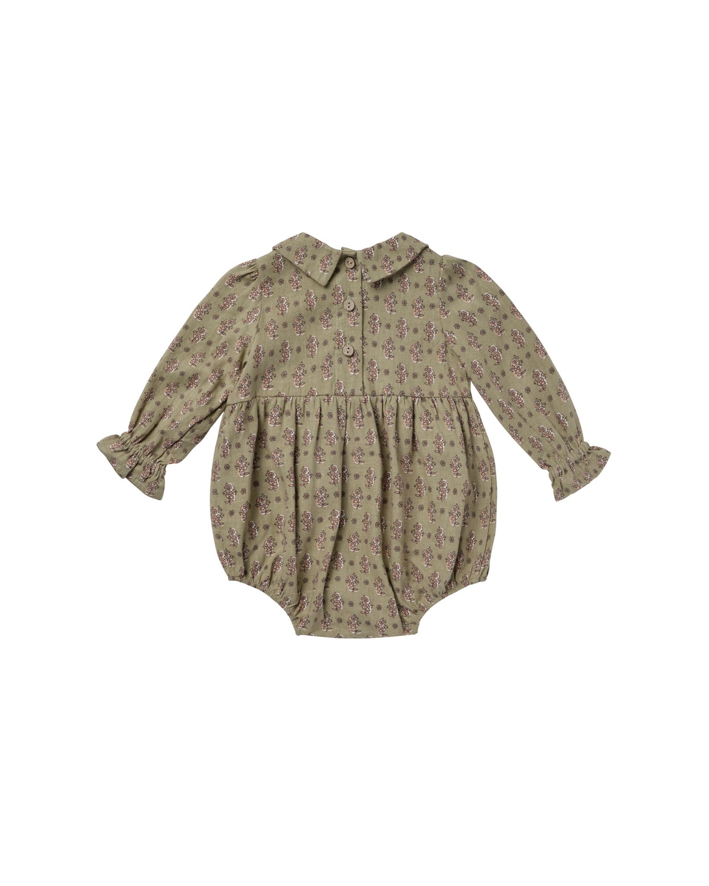 Cora Flower Block Romper