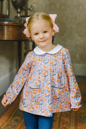 Pansy Floral Tunic Legging Set