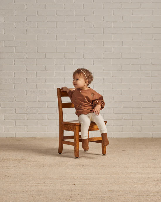 Ivory Ribbed Legging
