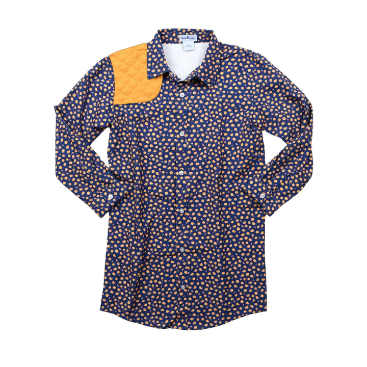 Yellow Rose Long Sleeve Ranch Dress