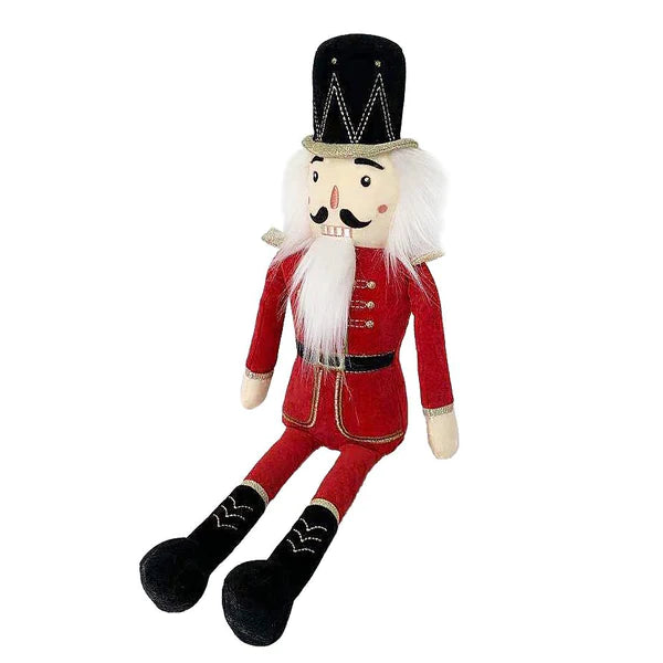 Red Plush Nutcracker