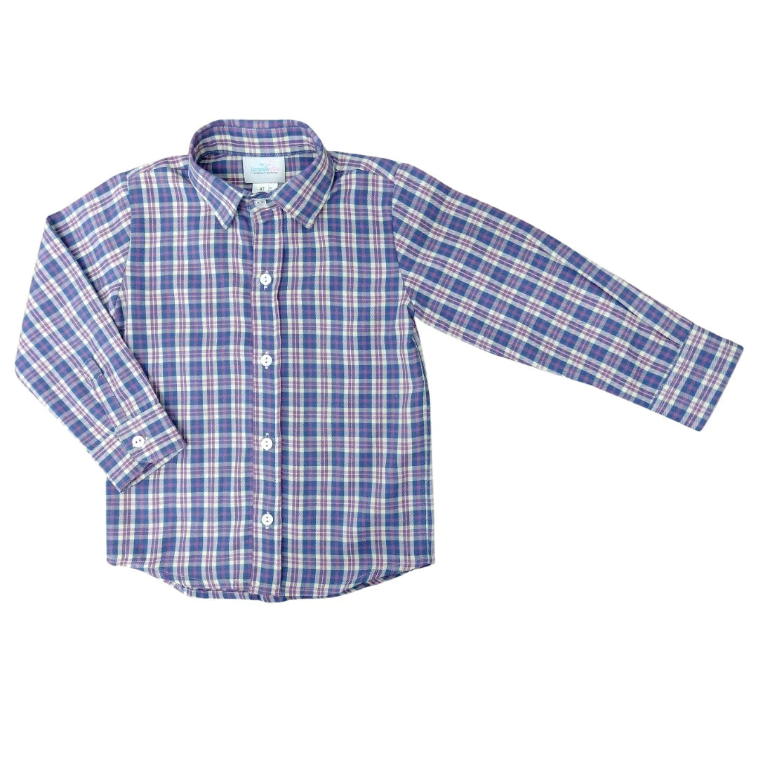 Ryan Plaid Dress Shirt