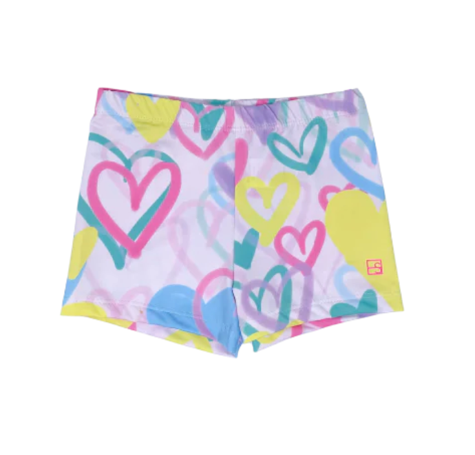Carly Cartwheel Short - Heart
