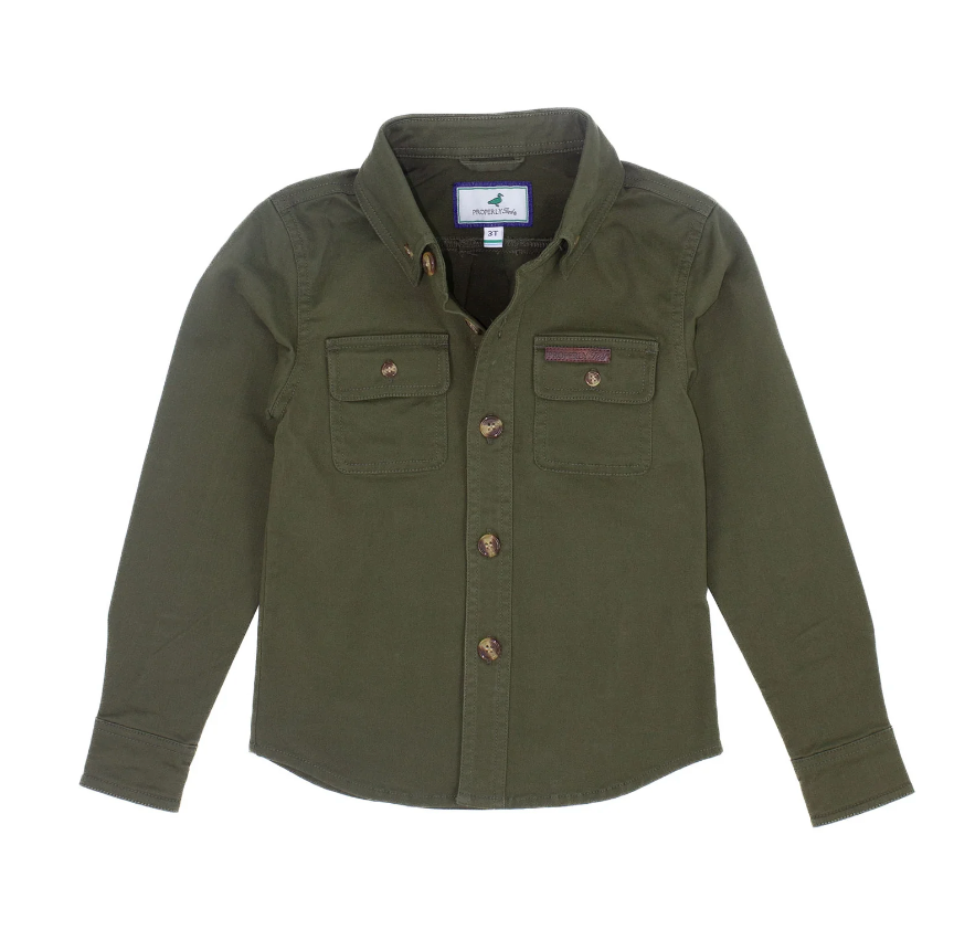 LD Harvest Work Shirt Olive