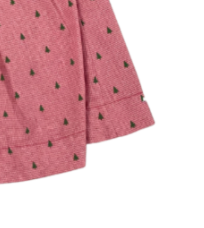 Embroidered Tree Button Down