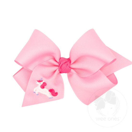 Girls Unicorn King Bow