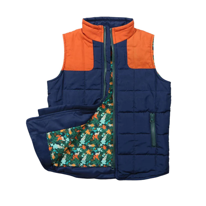 Foliage Quilted Vest