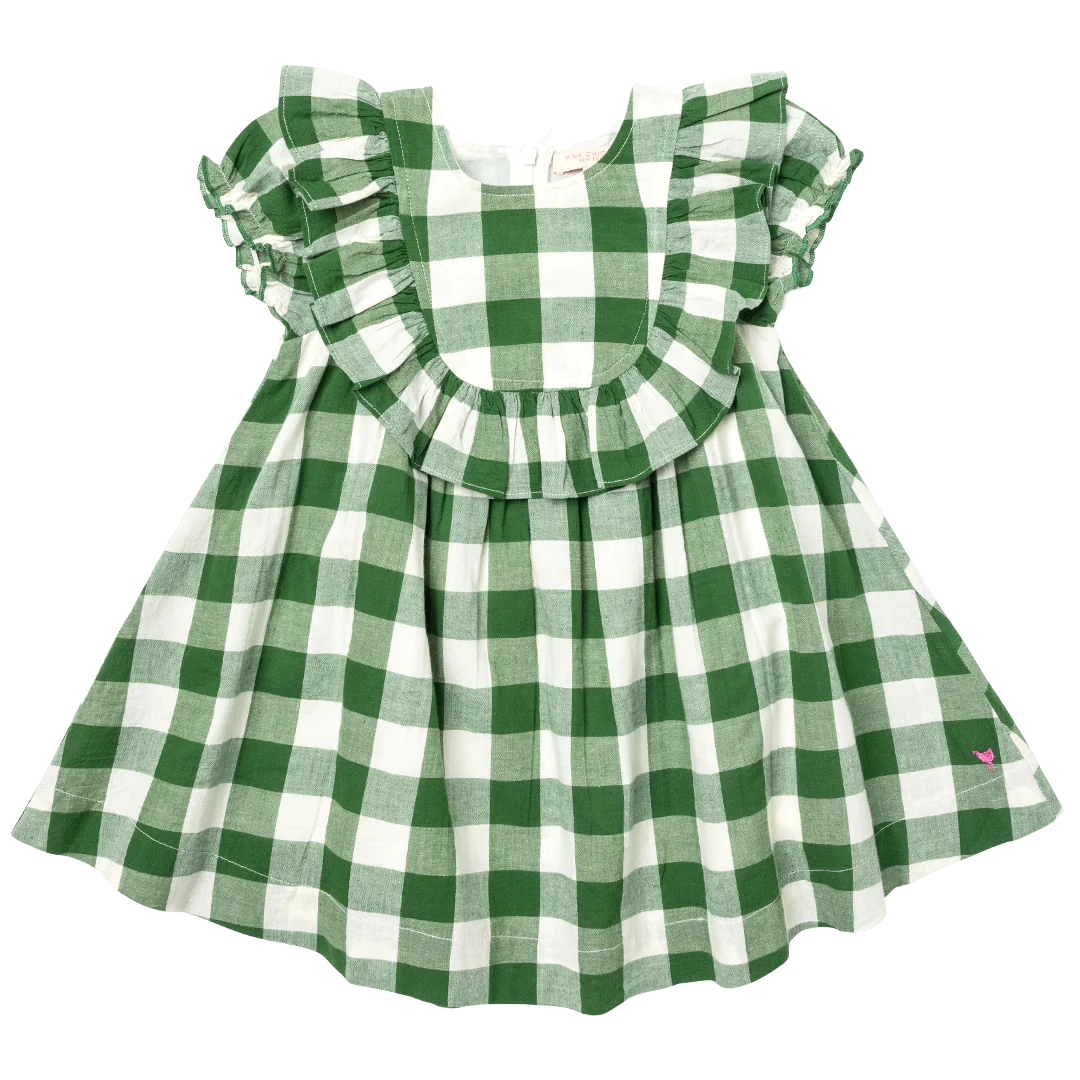 Juniper Gingham Brayden Ruffle Dress