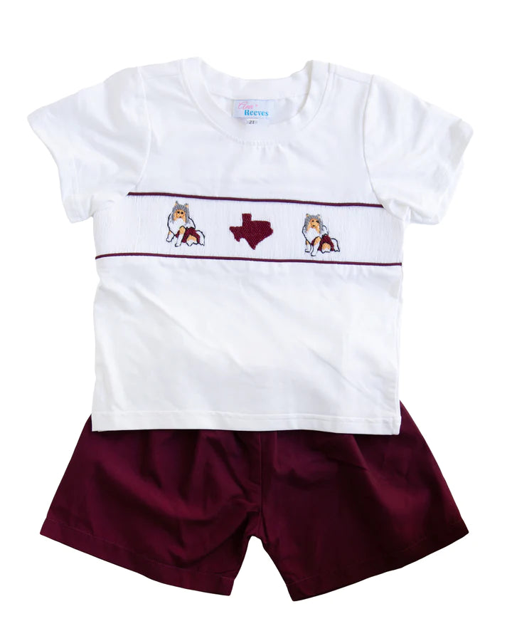 Texas A&M gameday wear for children.