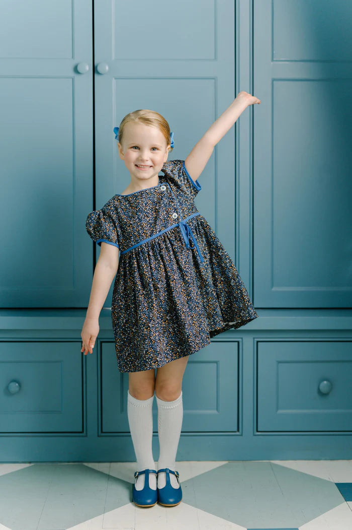 Camillia Cord Floral Dress