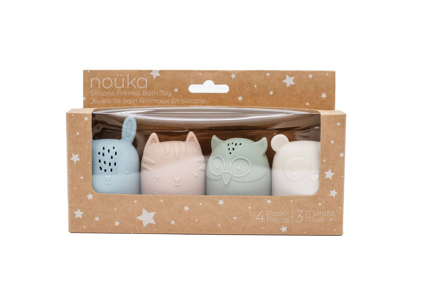 noüka Animal Tumbler Bath Toys Set Style 1