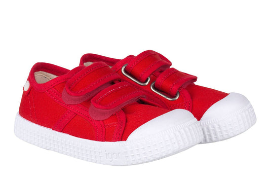 Berri Velcro Rojo Shoes