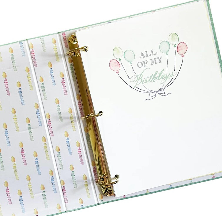 All My Birthdays Memory Book