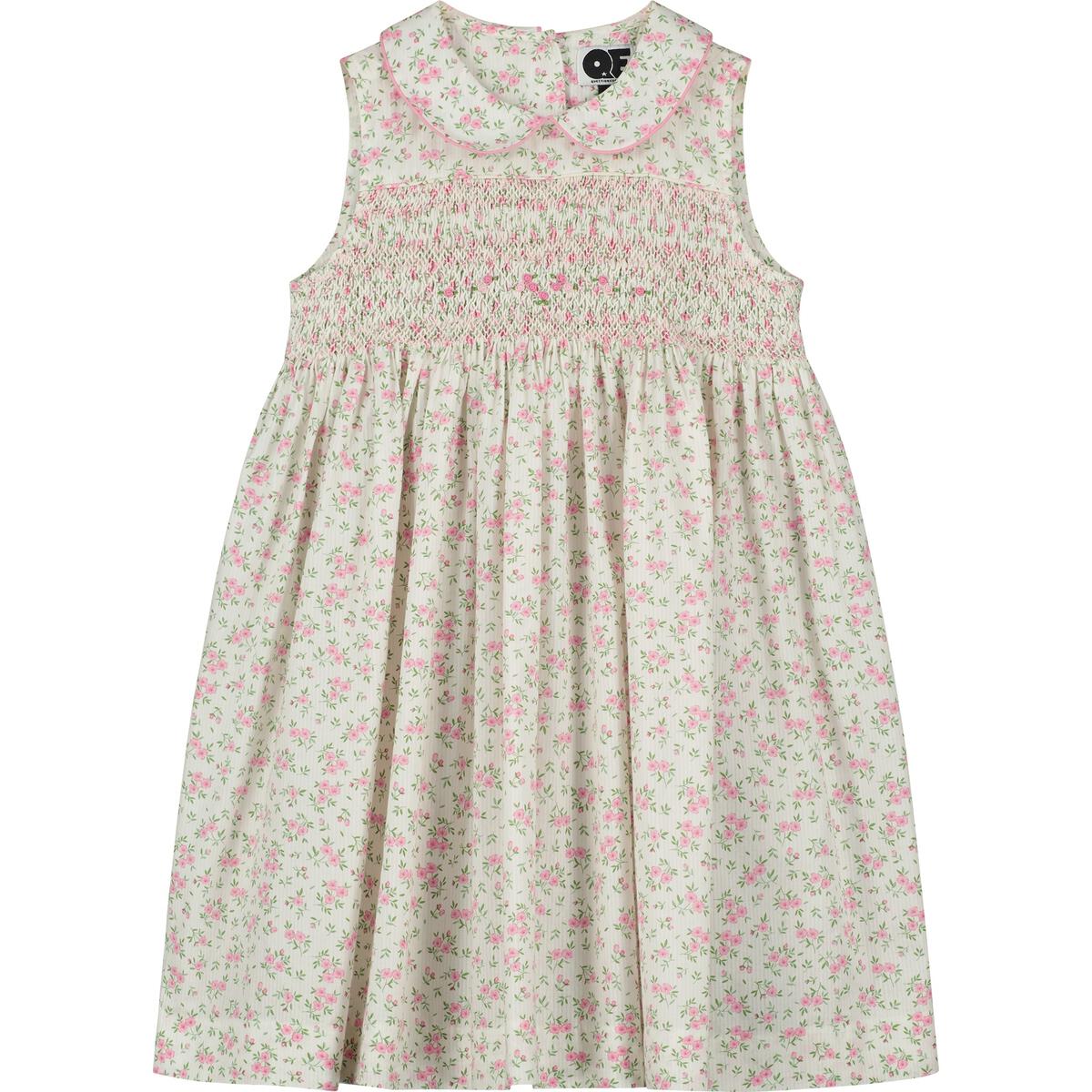 Anastasia Smocked Girls Dress