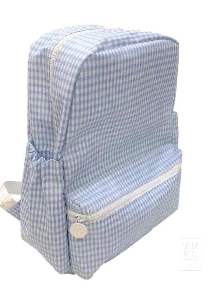 The Backpacker - Mist Gingham