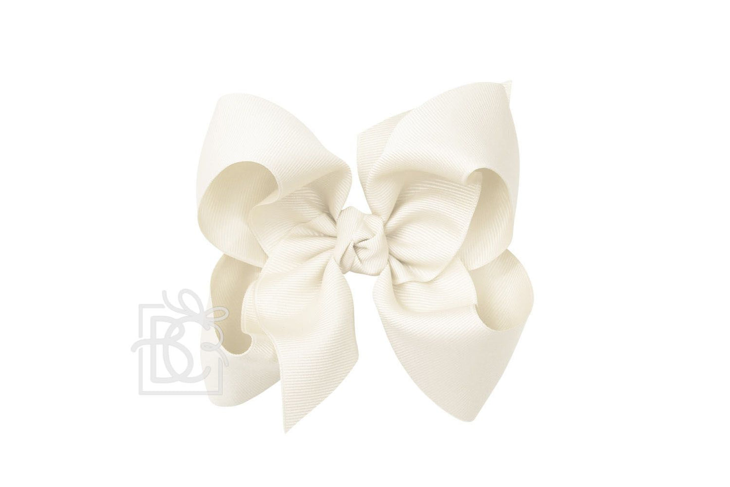 Antique White Large Bow
