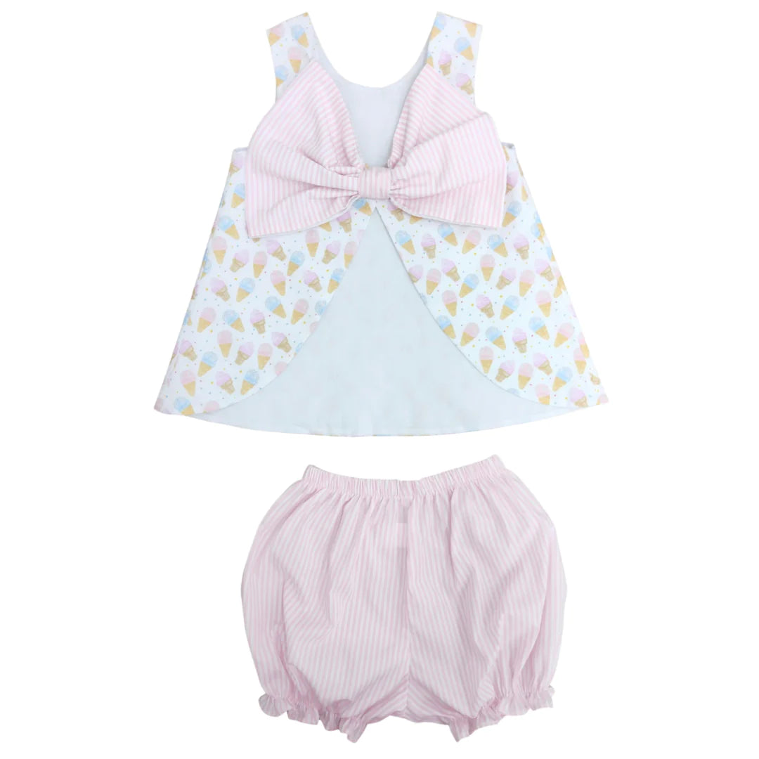Ice Cream Lottie Bloomer Set