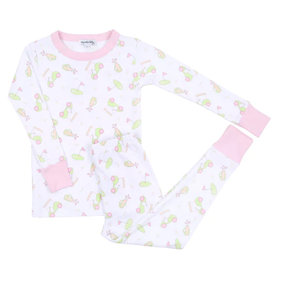 On the Green Girls Pajamas