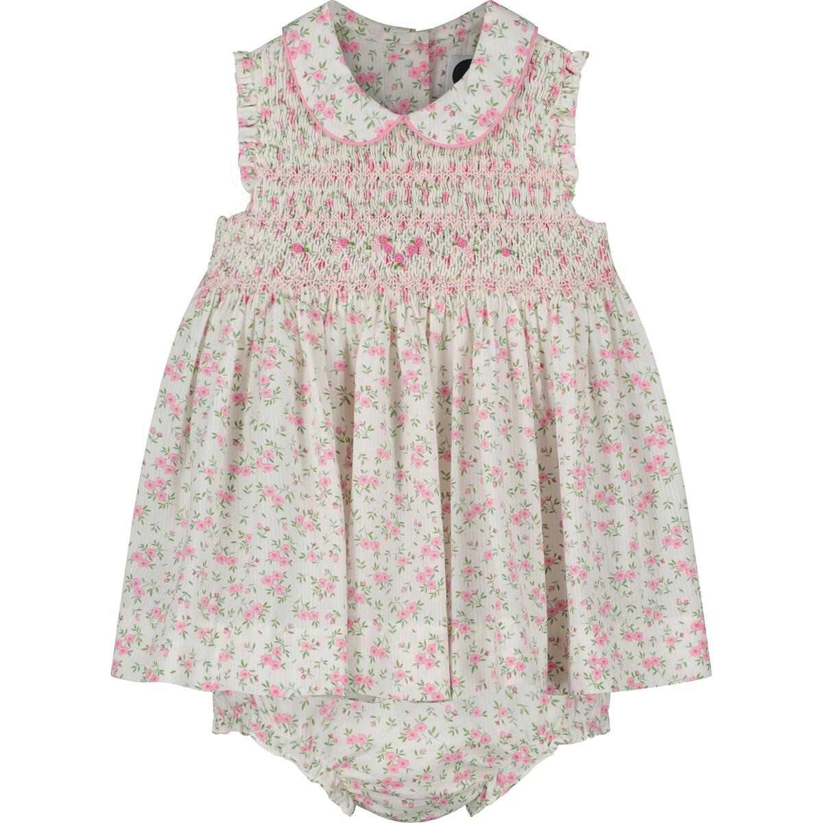 Aveline Smocked Baby Dress