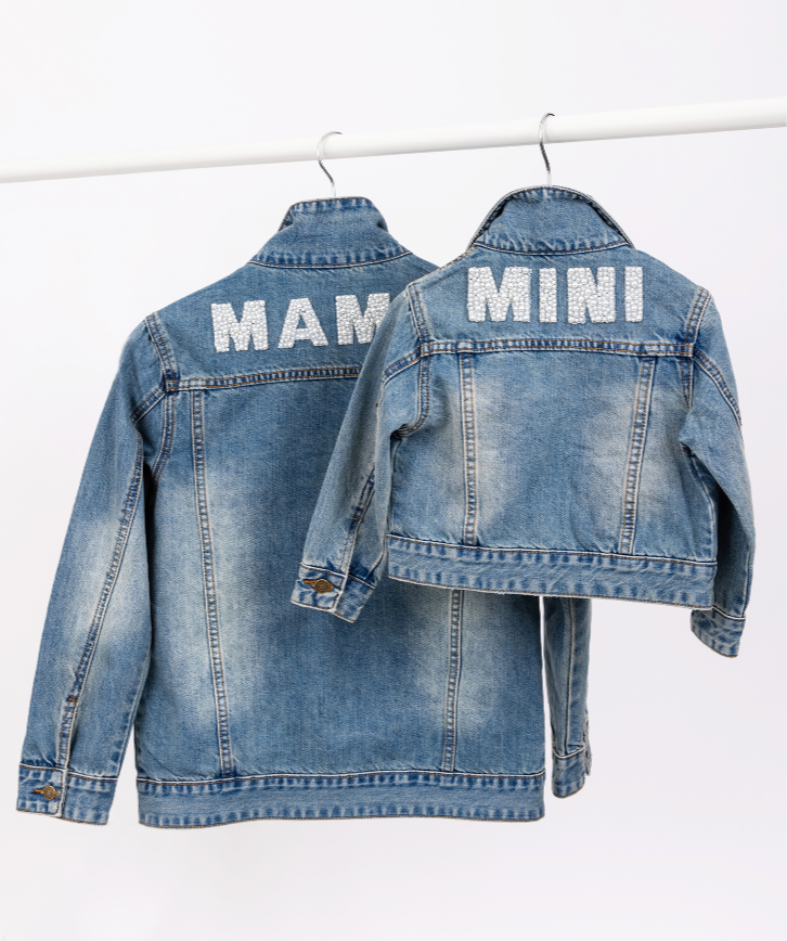 Mama Pearl Jean Jacket