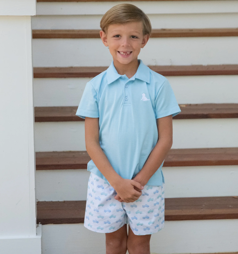 Truck Print Conrad Short