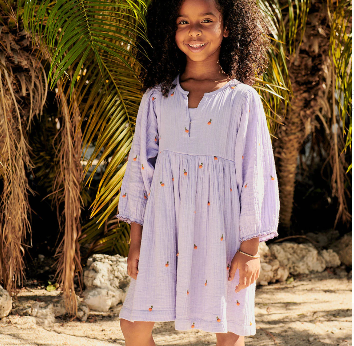 Lavendar Oranges - Ava Bella Dress