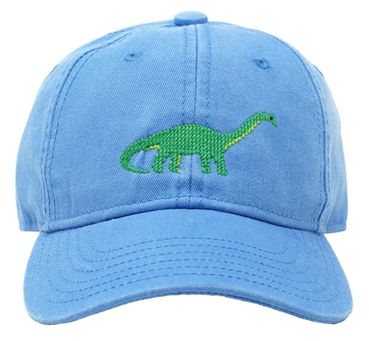 Brontosaurus on Light Blue Hat