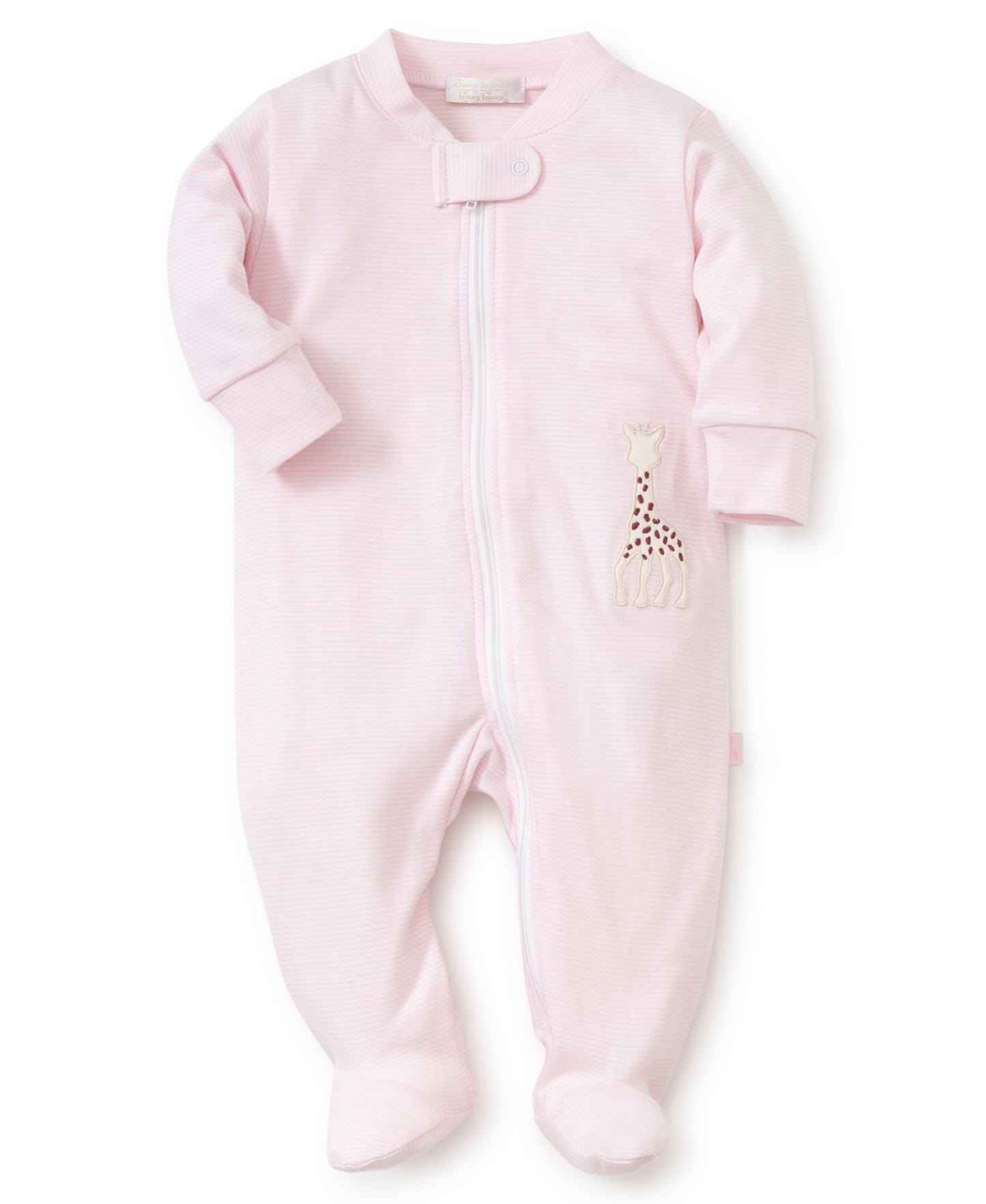 Sophie Pajamas Pink Stripe Footie