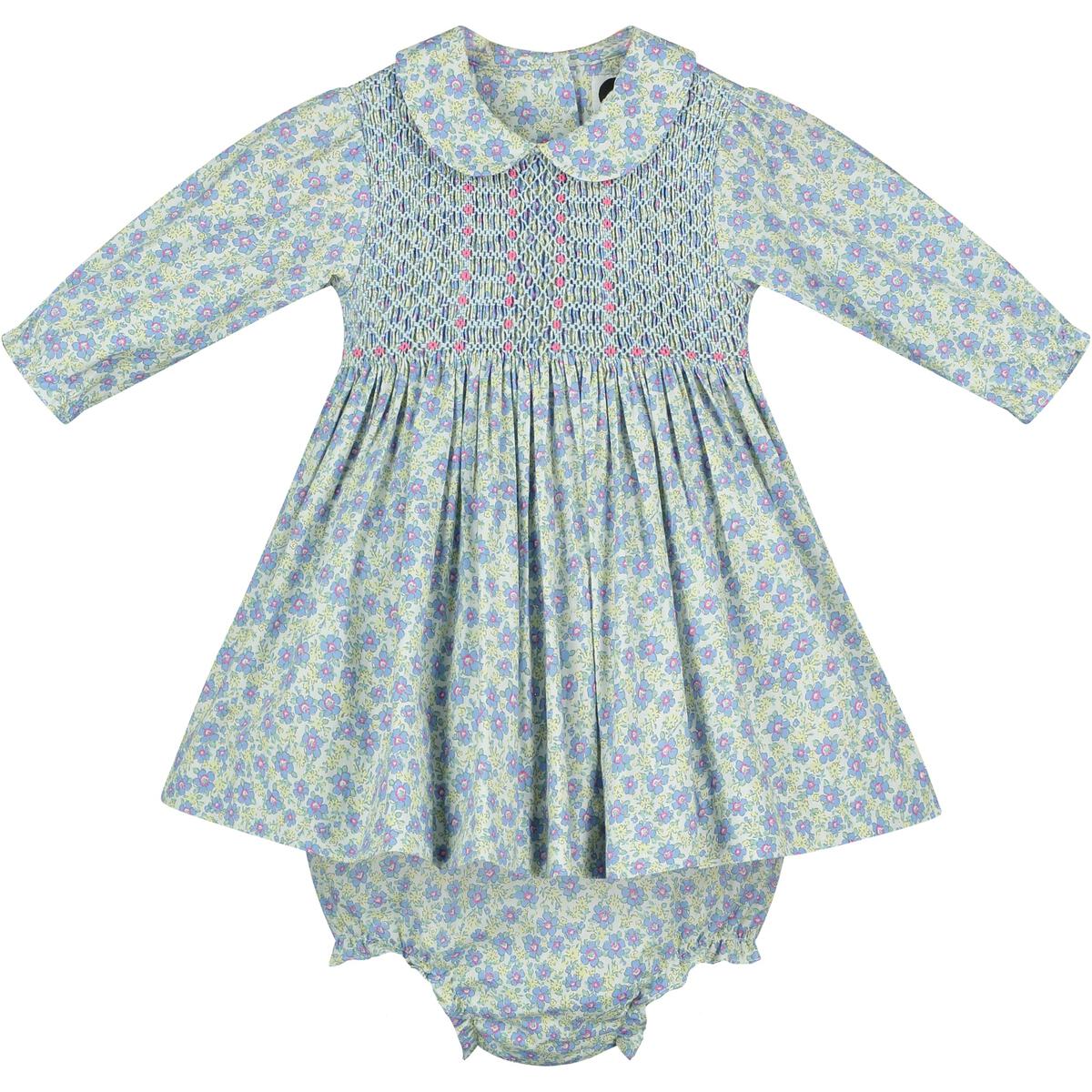 Tiffany Smocked Baby Dress