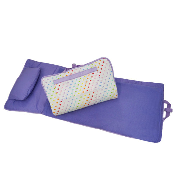 Tiny Rainbow Hearts Nap Roll