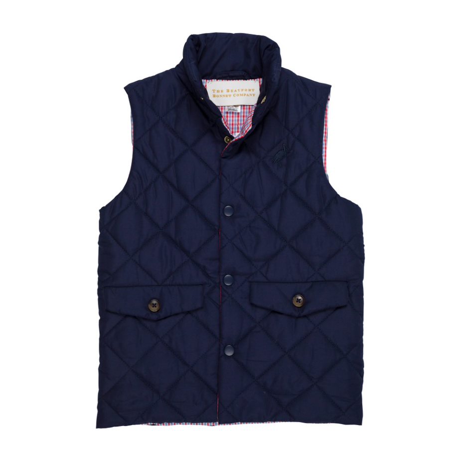 Nantucket Navy Vaughn Vest