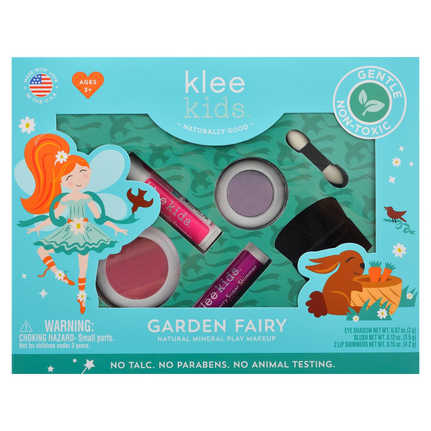 Enchanted Fairy - Klee Kids Natural Play Makeup 4-PC Kit: Princess Fairy