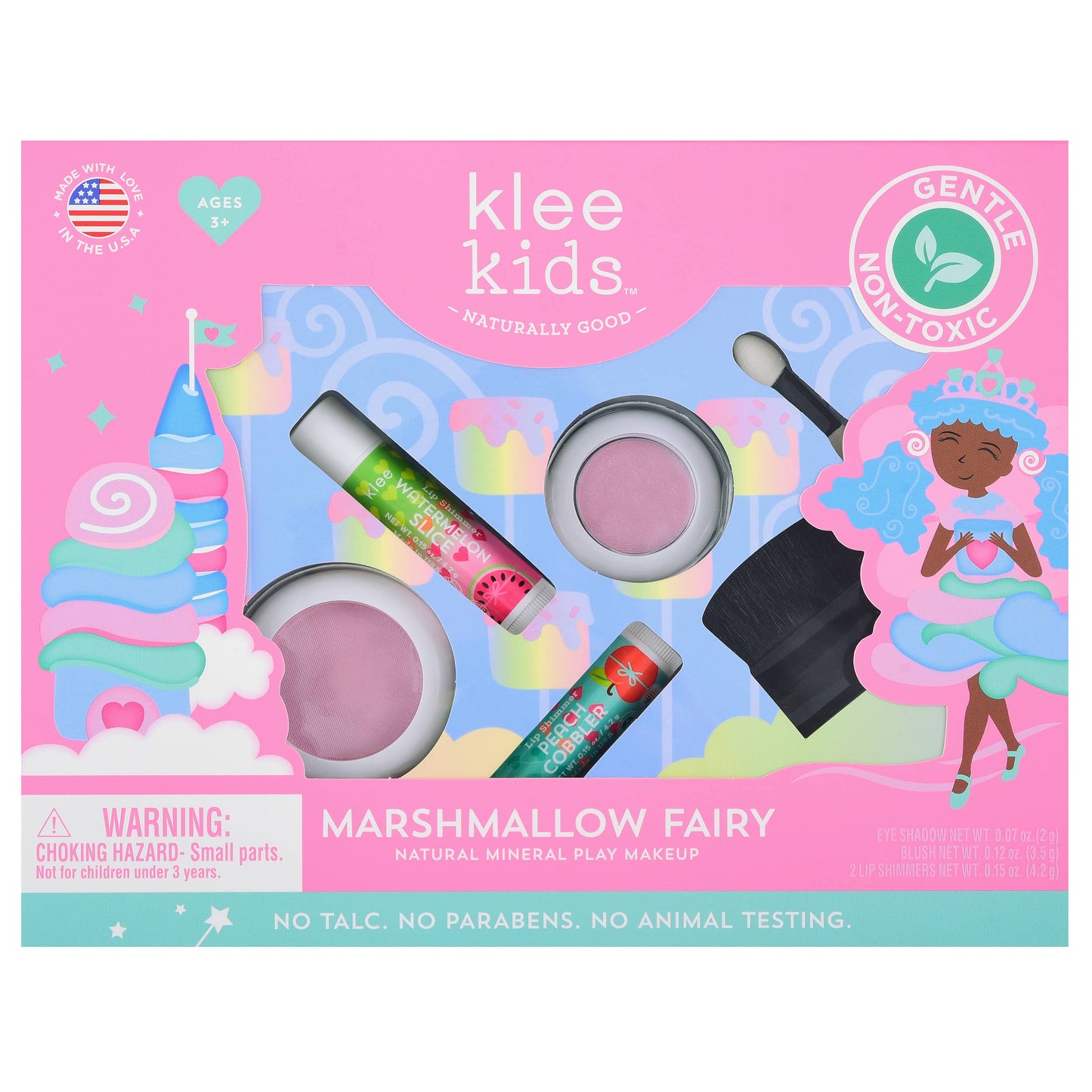 Enchanted Fairy - Klee Kids Natural Play Makeup 4-PC Kit: Enchanted Fairy