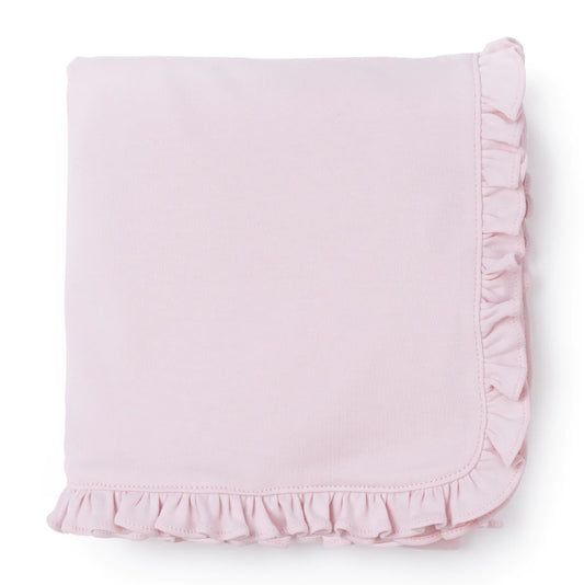 Pink Ruffled Blanket