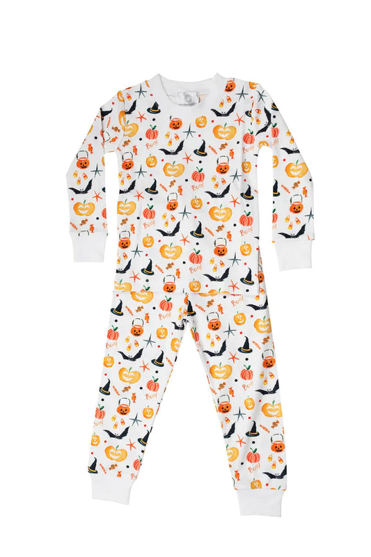 Boys Boo Halloween Pajama Set