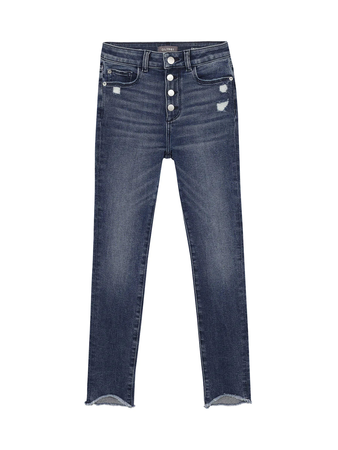 Chloe Skinny Eco Dark Distressed