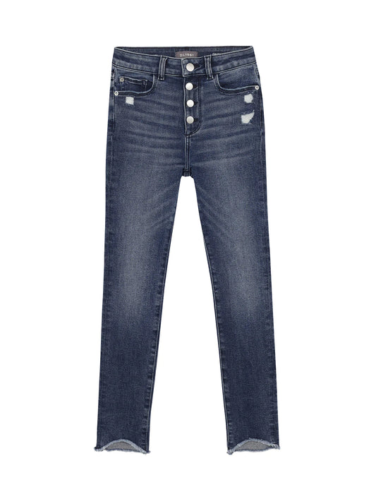 Chloe Skinny Eco Dark Distressed