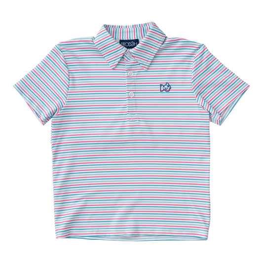 Pro Performance Polo in Candy Stripe