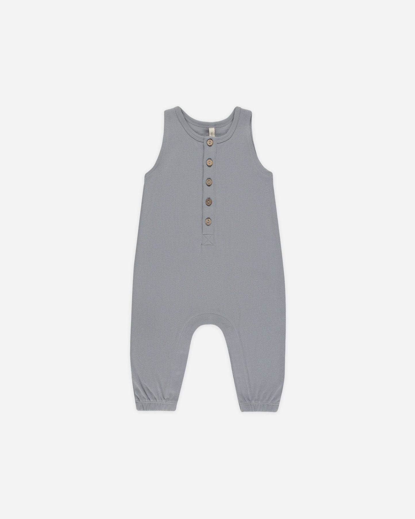 Blue Sleeveless Jumpsuit