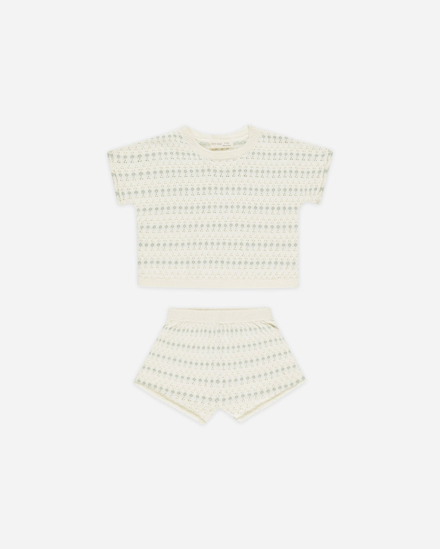 Relaxed Ivory Summer Knit Set