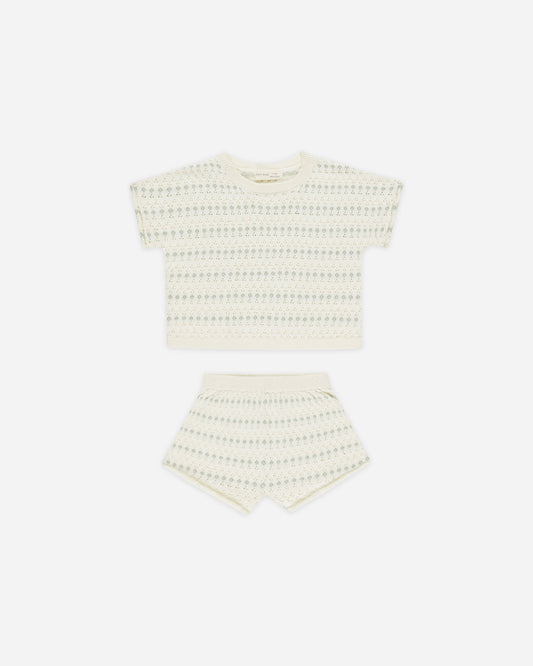 Relaxed Ivory Summer Knit Set