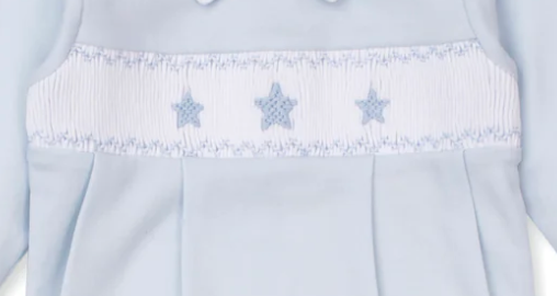 Stars Gown with Hand Smocking