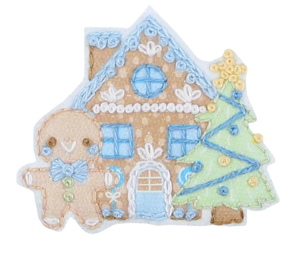 Blue Sweet Gingerbread 2-Piece Pant Set