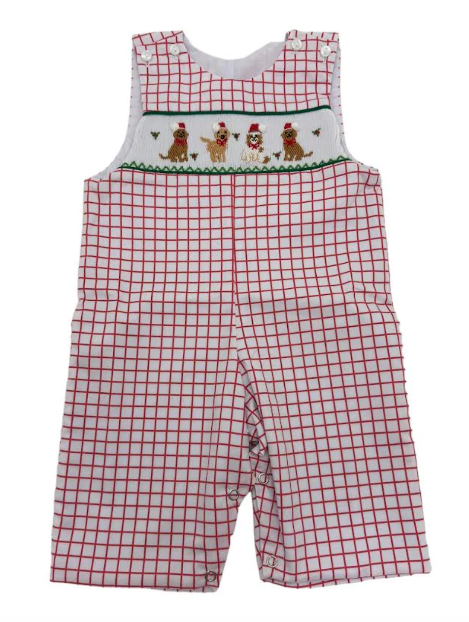 Boys Christmas Dog Longall