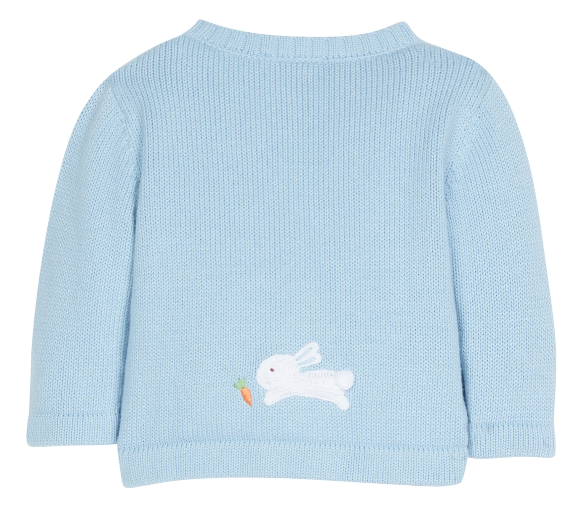 Blue Bunny Crochet Sweater